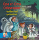 Opa und Oma albern im Spukhaus.