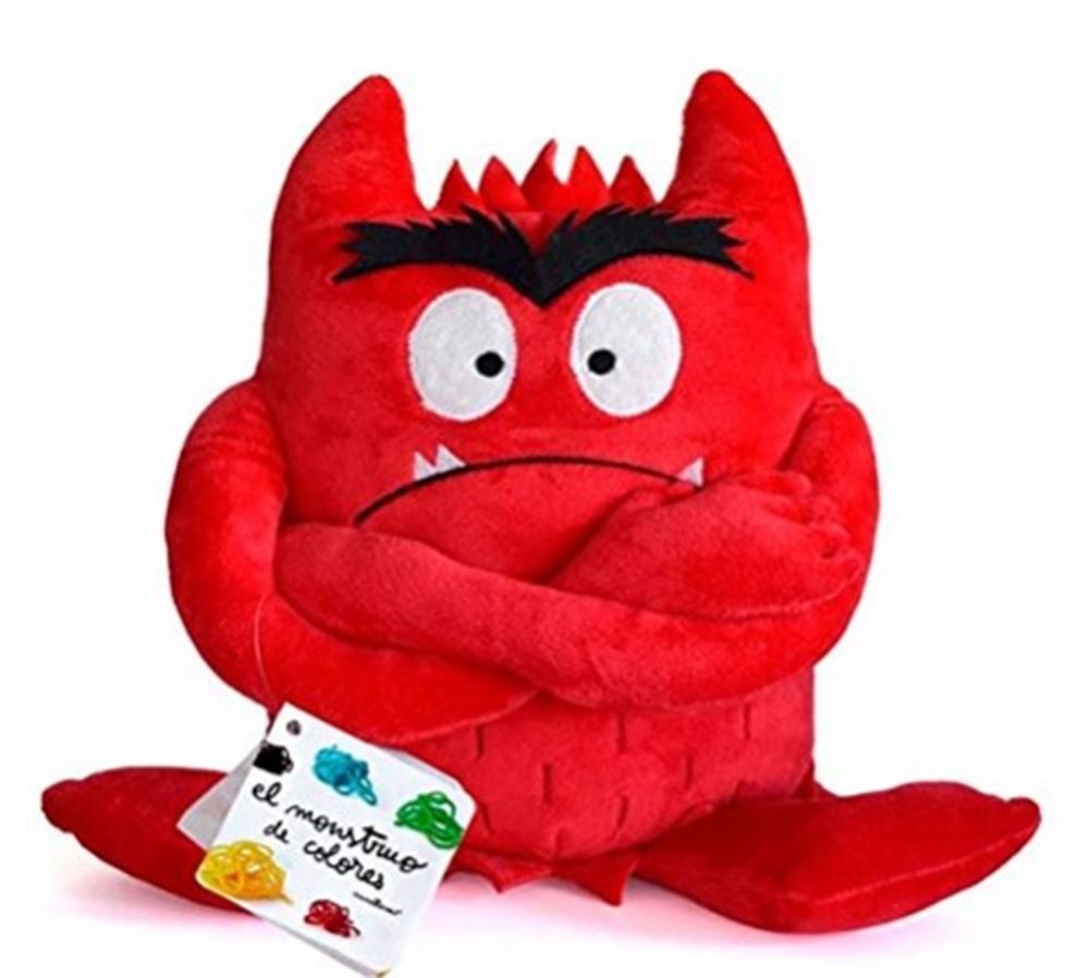 Kuscheltier Farbe Monster Rot (wütend)