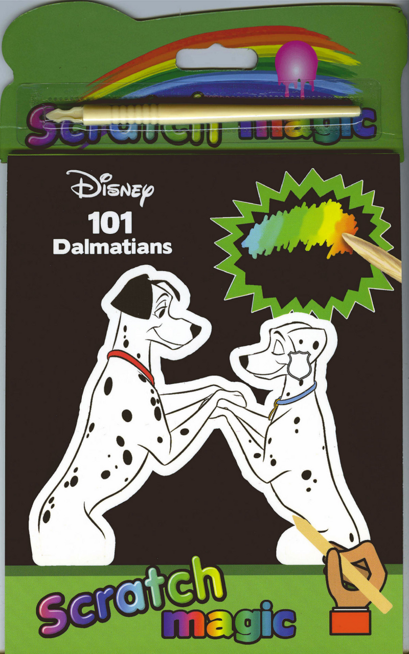 Walt Disney Magic Scratch Blok - 101 Dalmatiner