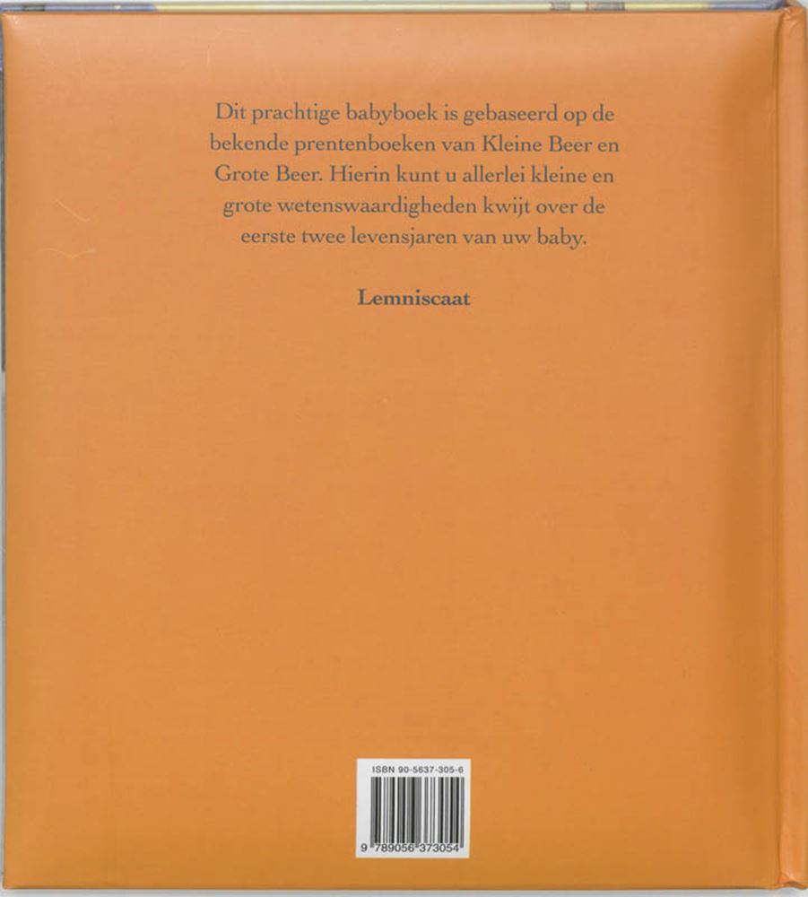Babybuch „Kleiner Bär“.