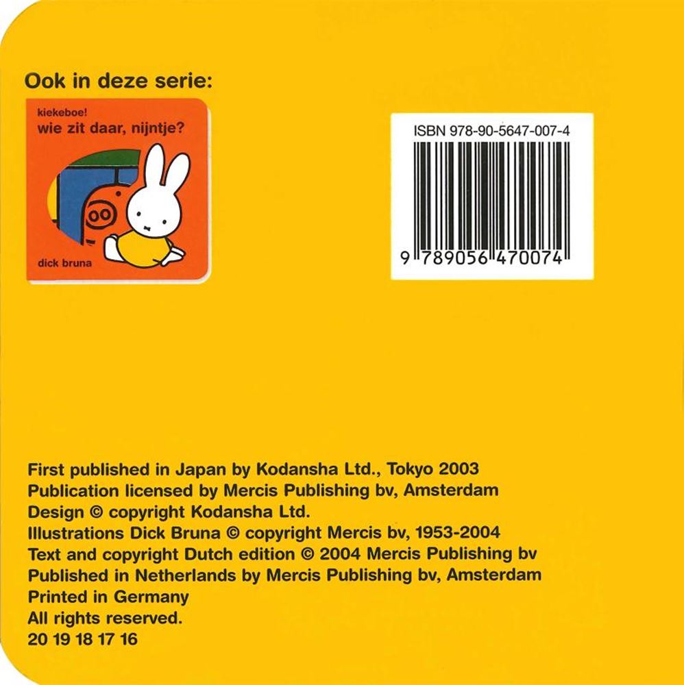 Blick ins Zentrale Bücherhaus! Wer ist da, Miffy?