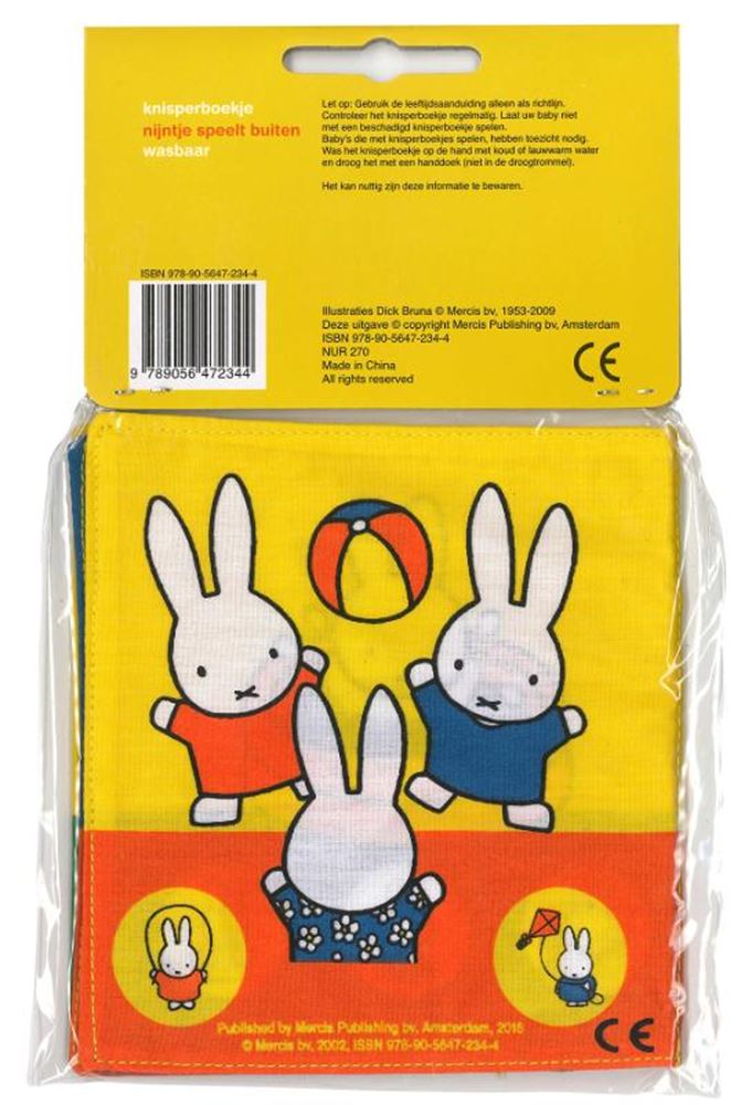 Knackiges Buch: Miffy spielt draußen. 0+