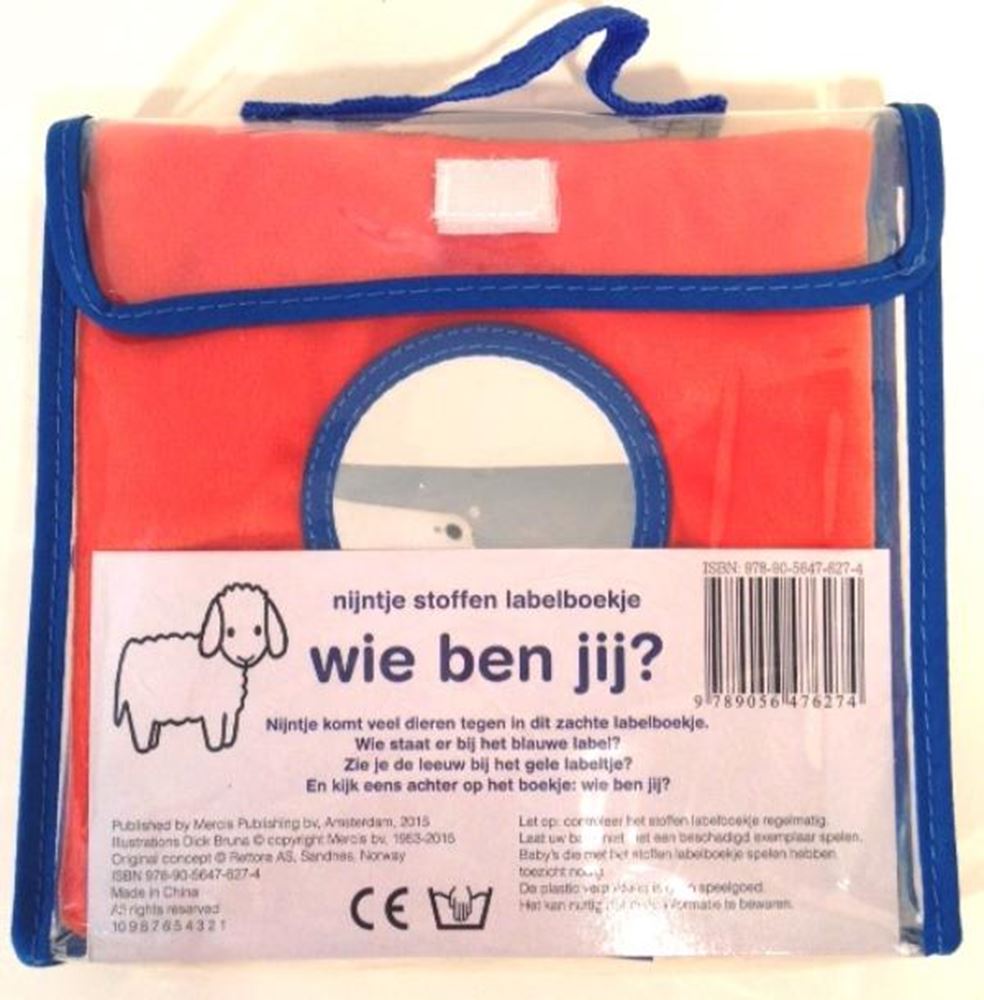 Miffy, wer bist du (Broschüre mit Stoffetiketten).