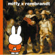 Englisch: Miffy x Rembrandt.