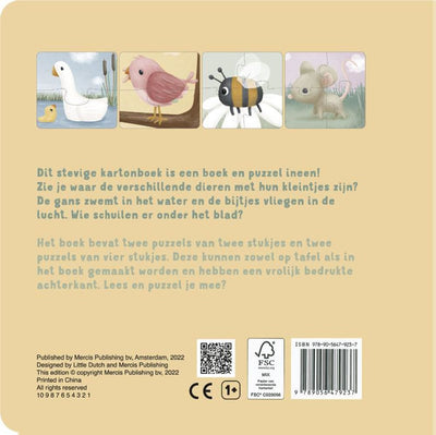 Little Dutch: mein Tierrätselbuch. 2+