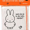 Stoff-Babybuch, was sehen Sie in der Tasche?
