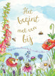 Es beginnt mit einer Biene. 3+