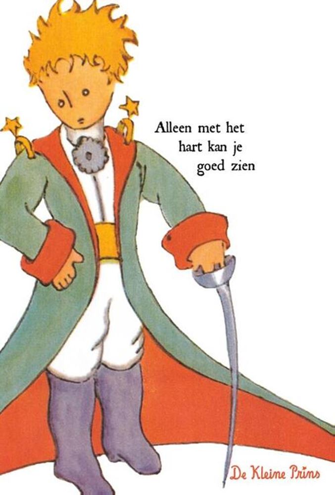 Grußkarten „Der kleine Prinz“ ohne Markenzeichen mit Umschlag, 10er-Set, sortiert
