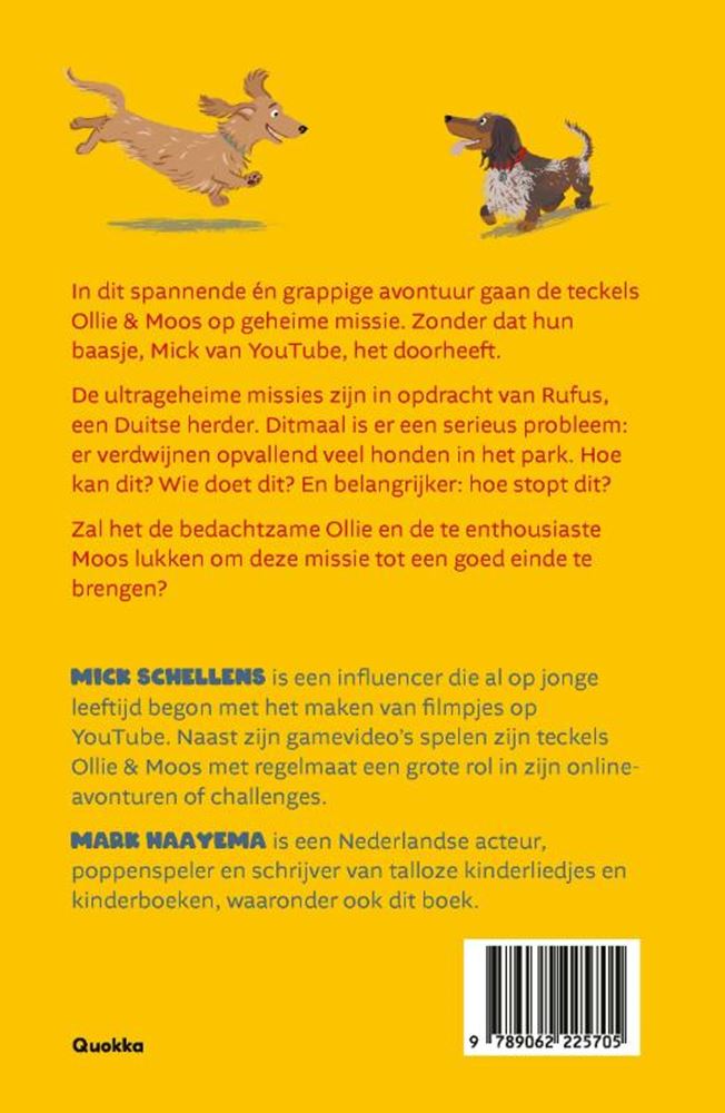 Ollie Moos auf einer geheimen Mission. 7+