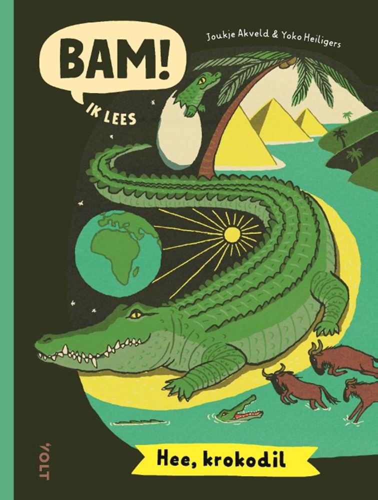 Hey, Krokodil. Bumm! Ich habe gelesen. 6+
