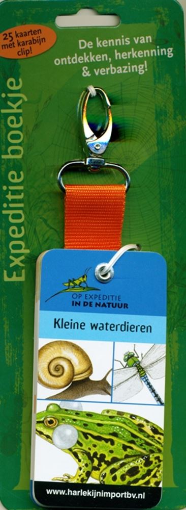 Expeditionsbuch + Clip: Wassertiere (6 Stk.)