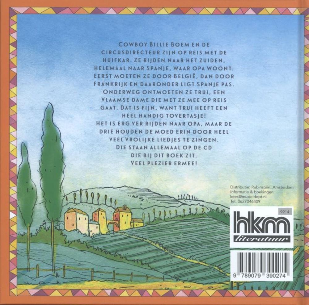 Cowboy Billie Boom and the Circus Dir (+CD)