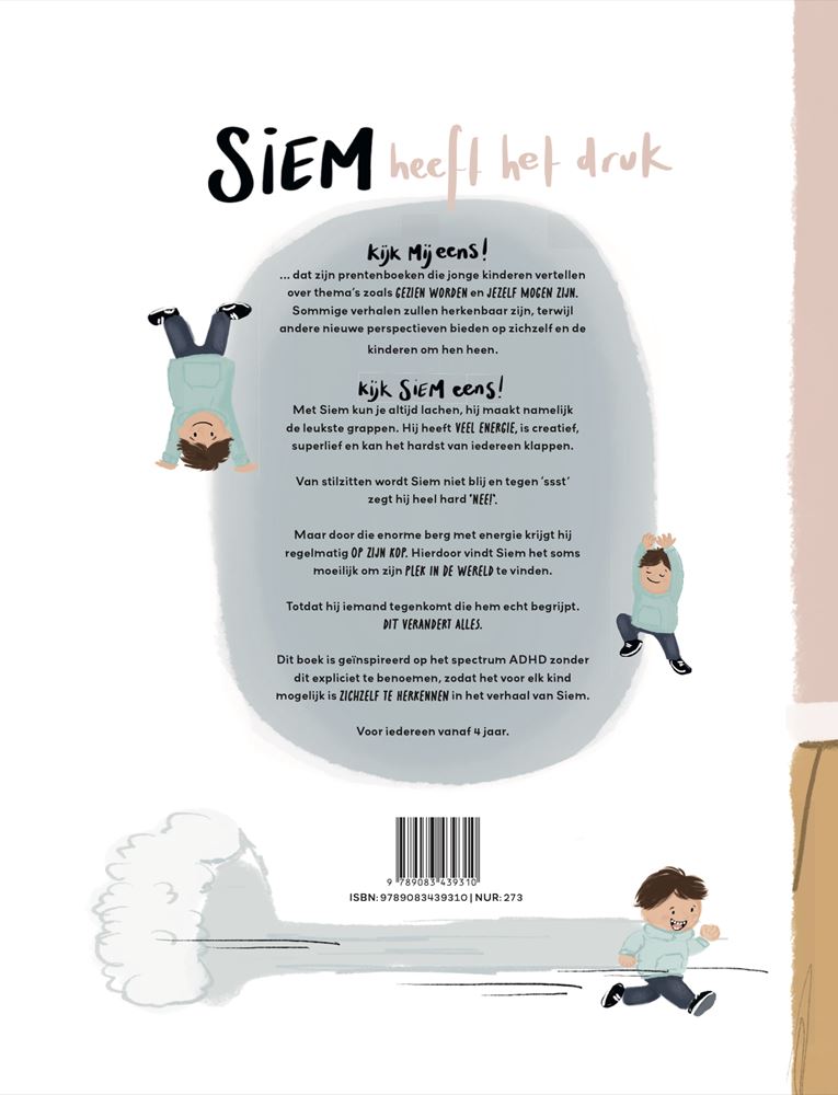 Bilderbuch: Siem ist beschäftigt. 4+