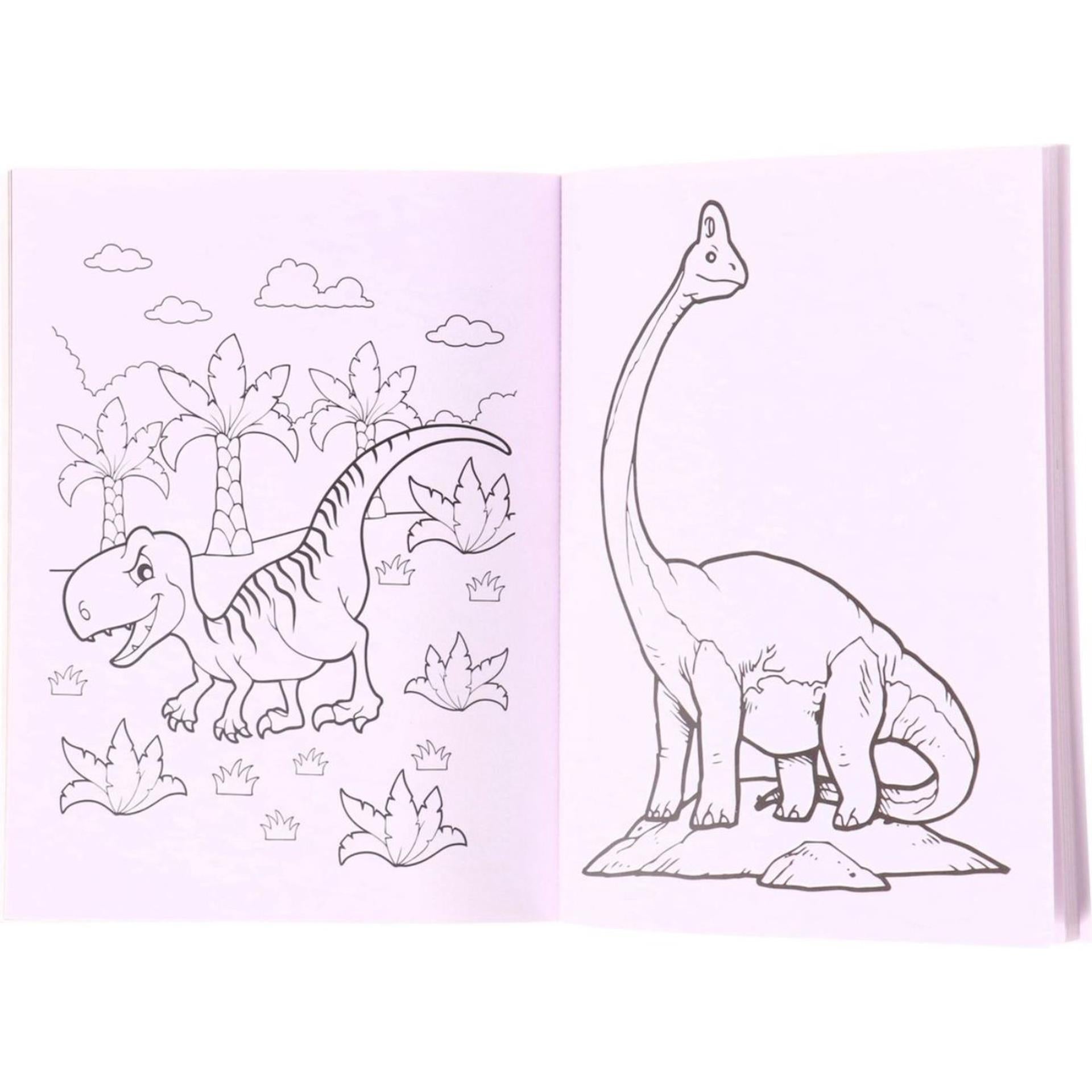 Mein schönstes Dino Malbuch, 48Pag.
