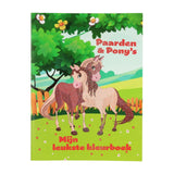 Mundkarten meine Farbbuchpferde Ponys - afbeelding 1