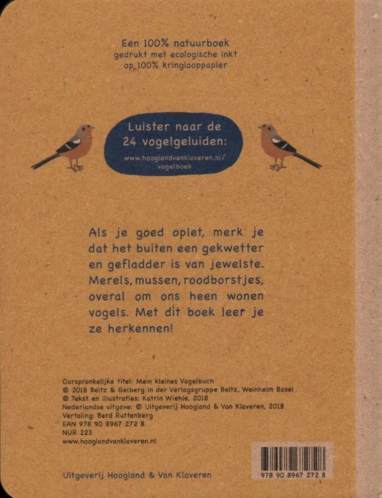 Mein kleines Vogelbuch. 4+ 14 Seiten.