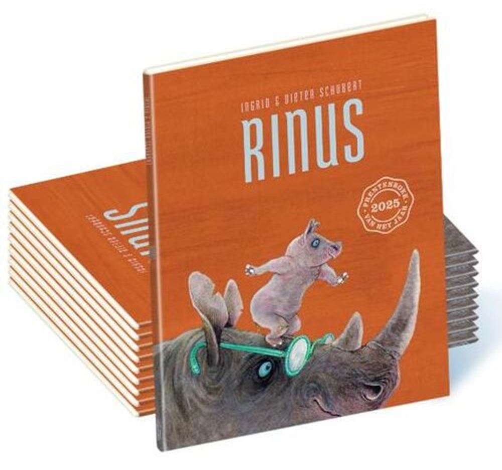 Bilderbuch Rinus mit Kuscheltier. 4+