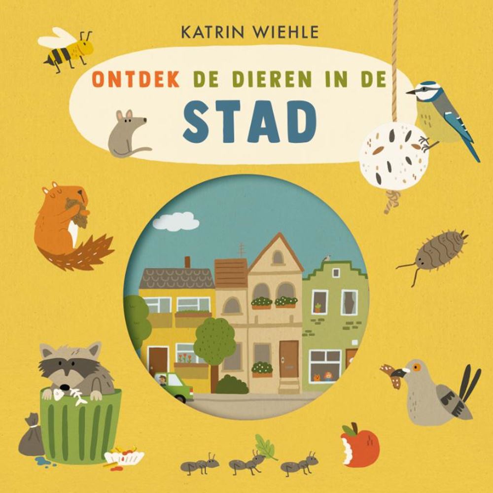 Pappbuch: Tiere in der Stadt 3+