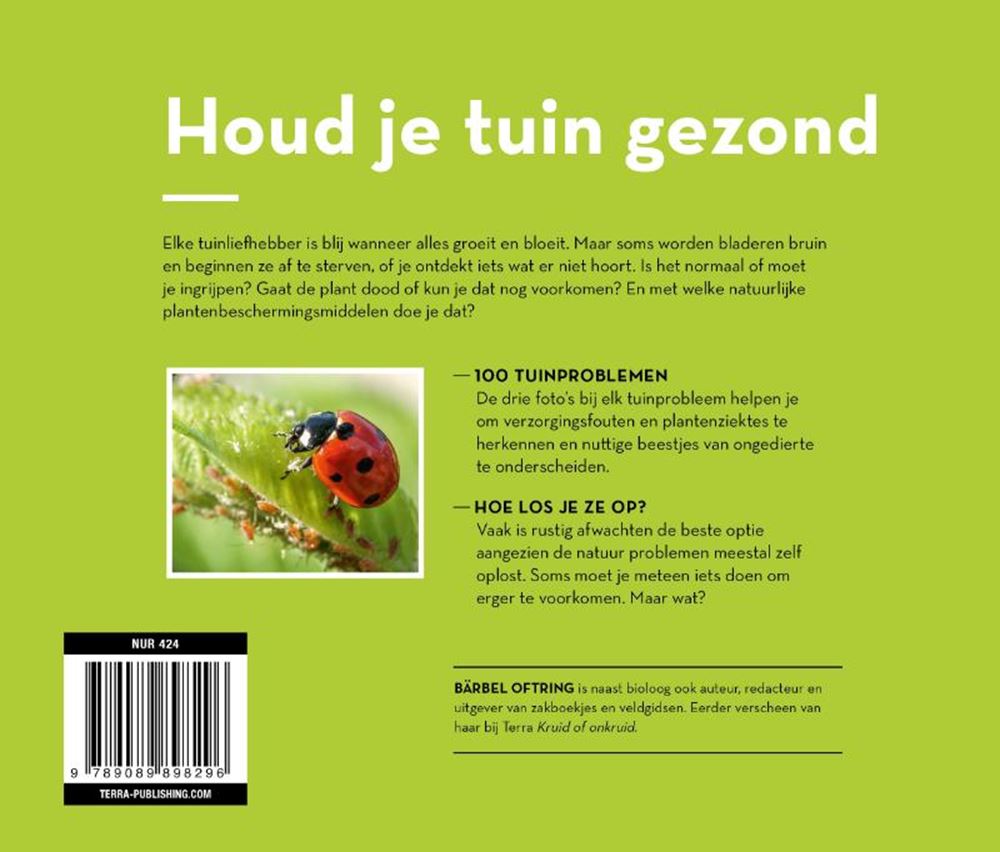 Halten Sie Ihren Garten gesund.