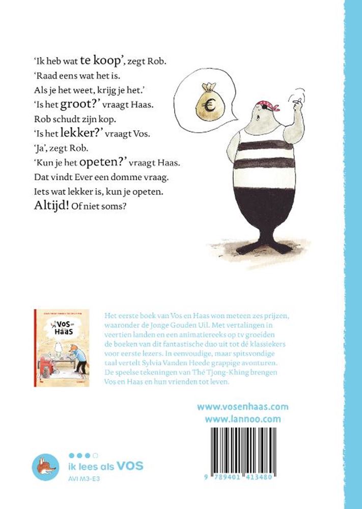 Buch vos en haas das Geheimnis von Rob