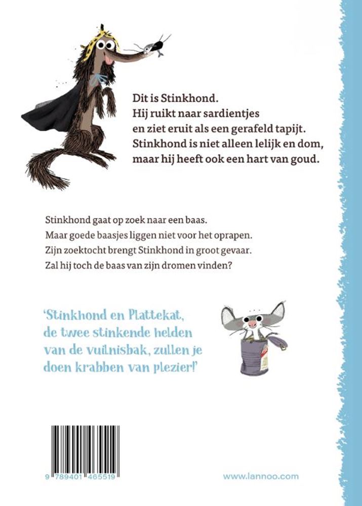 Stinkender Hund sucht einen Besitzer