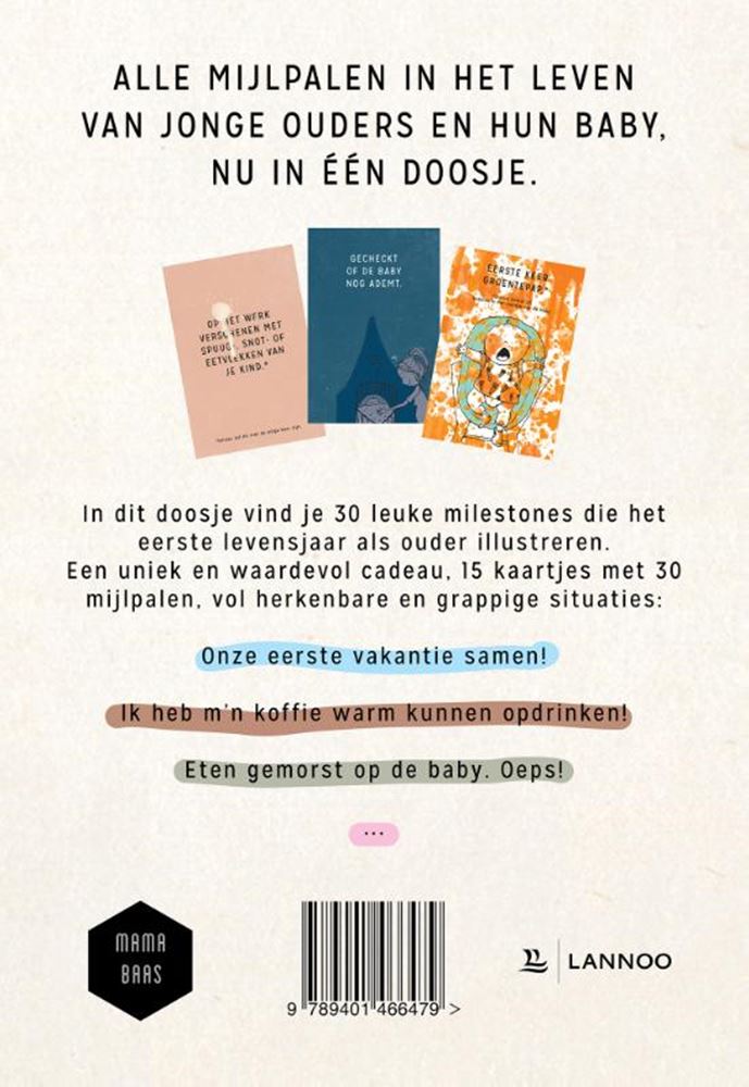 Meilensteinkarten für Mama