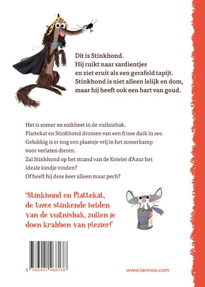 Stinkender Hund am Strand 6+