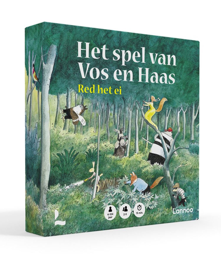 Das Spiel Fuchs und Hase, rette das Ei. 4+