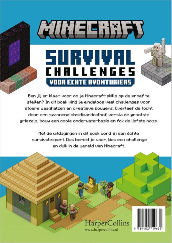 Minecraft-Überlebensherausforderungen 7+