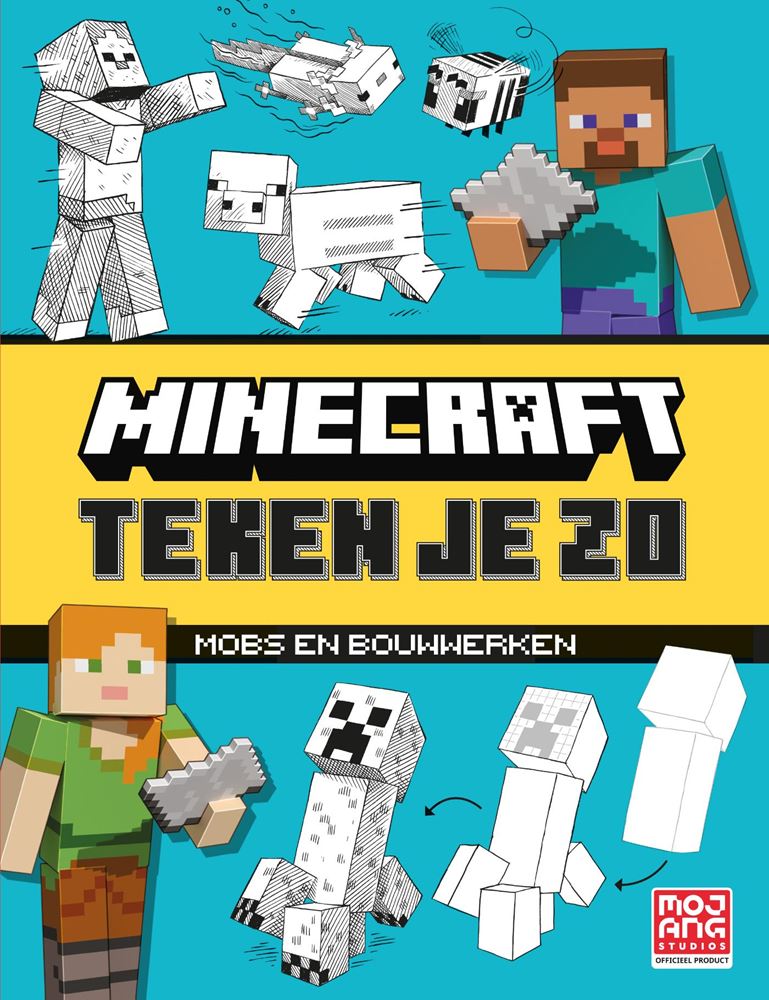 Wie zeichnet man Minecraft 7+