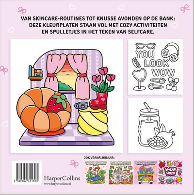 Selbstliebe – ein süßes und gemütliches Malbuch
