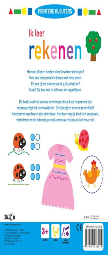 Ich lerne 3+ zu zählen