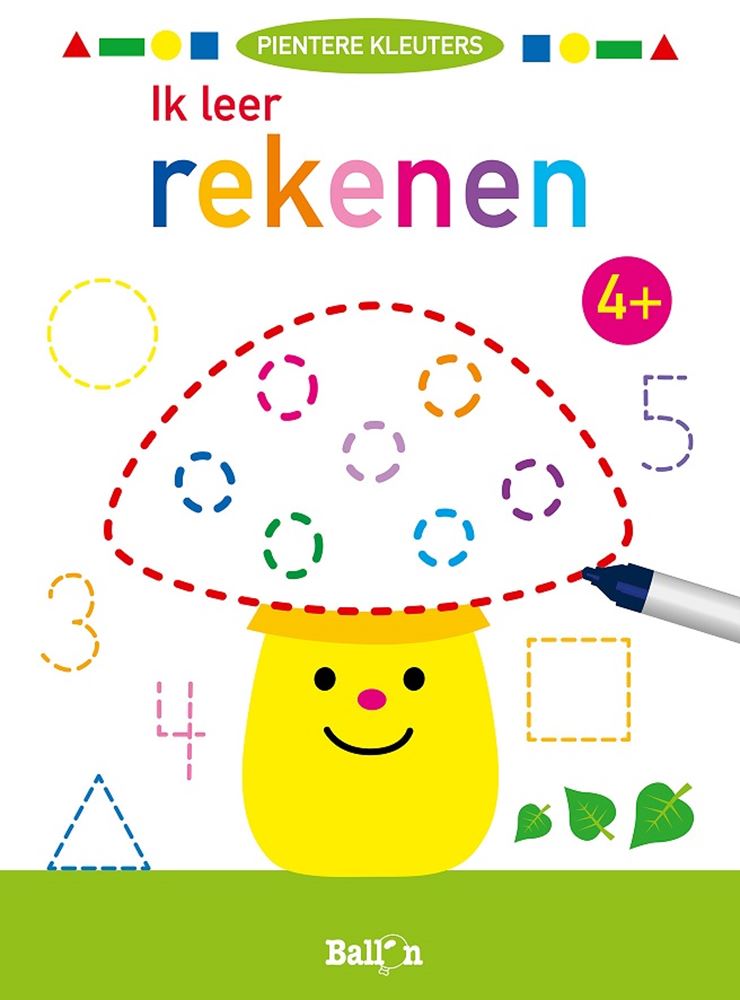 Ich lerne 4+ zu zählen