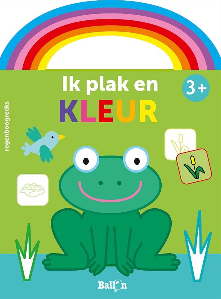 Standardverleger, den ich einklebe und ausmale – Frosch