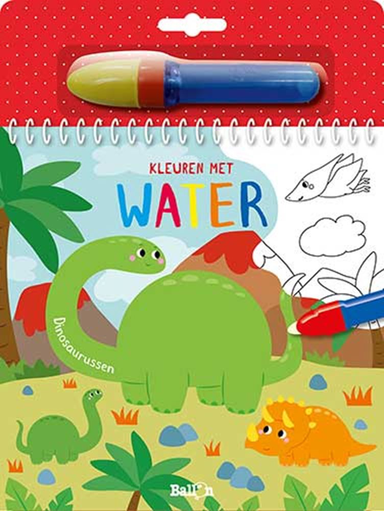 Malen mit Wasser: Dinosaurier. 4+