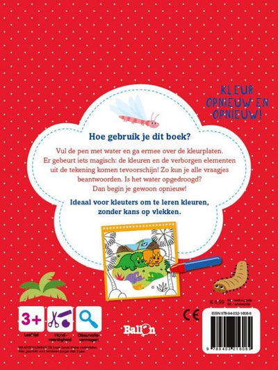 Malen mit Wasser: Dinosaurier. 4+