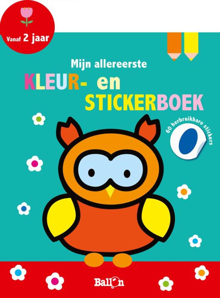 Mein allererstes Mal- und Stickerbuch