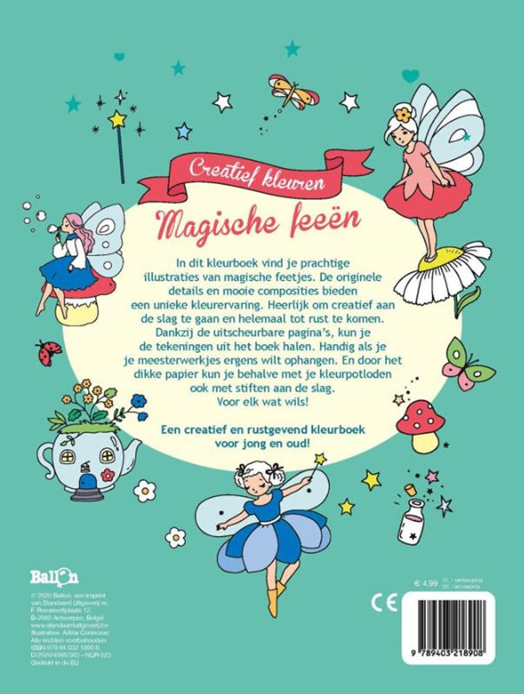 Ballon kreative Färbung, magische Feen. 5+