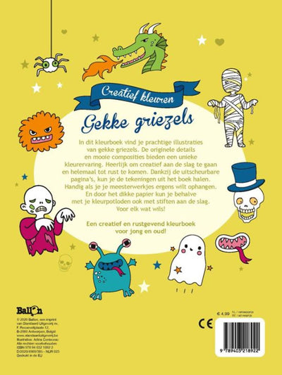 Malbuch „Crazy Creeps“ des Standardverlages