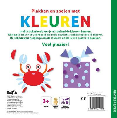 Helles Stickerbuch für Kleinkinder von Standard Publisher – Ausmalen