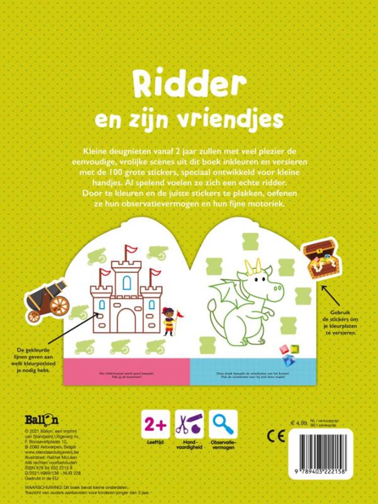 Standard-Paste und Farbe für Verlage – Ritter und seine Freunde