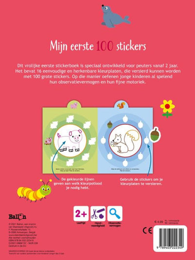 Standard-Verlag: Meine ersten 100 Aufkleber – Tiere