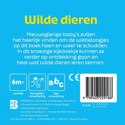 Standardverlag für Wildtiere – Pappbuch mit Kulleraugen
