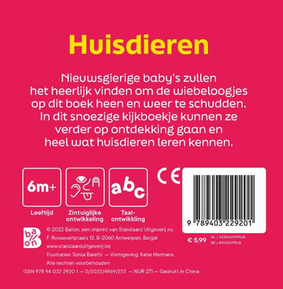 Standard-Publisher-Haustiere – Pappbuch mit Kulleraugen
