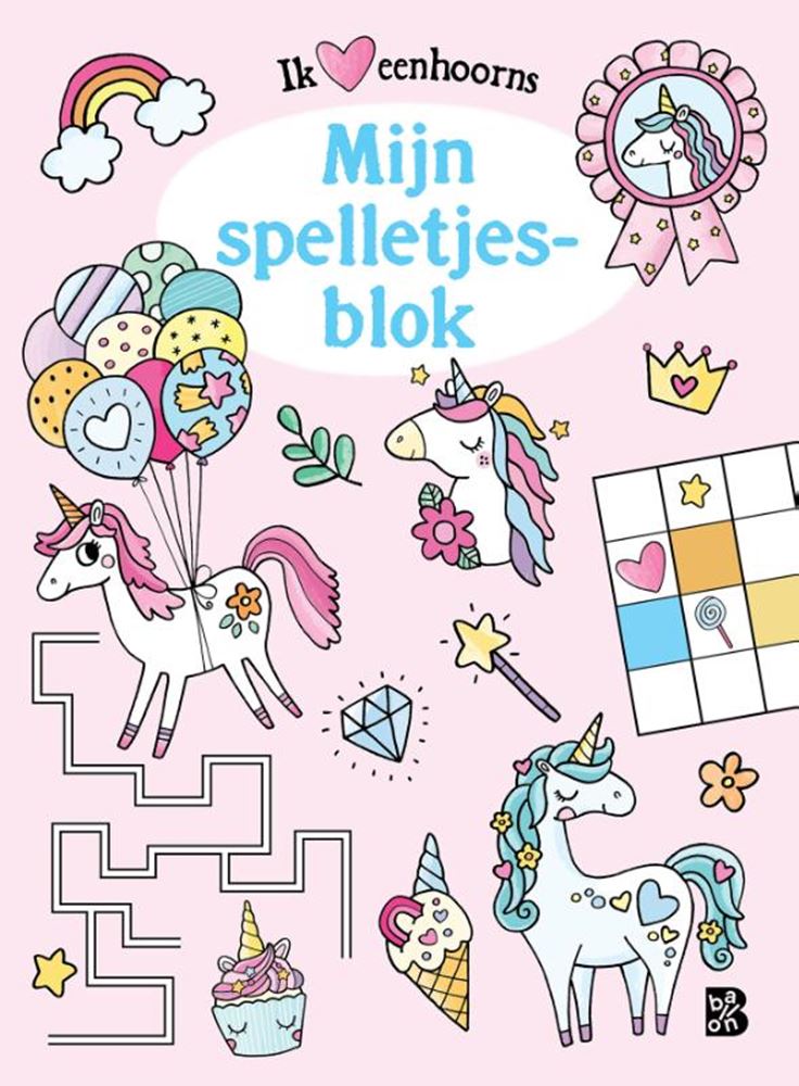Standard-Publisher-Einhörner-Spielblock