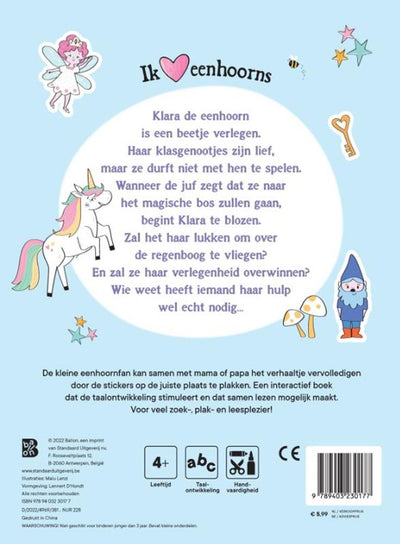 Standard-Einhörner-Story-Sammelalbum für Verlage