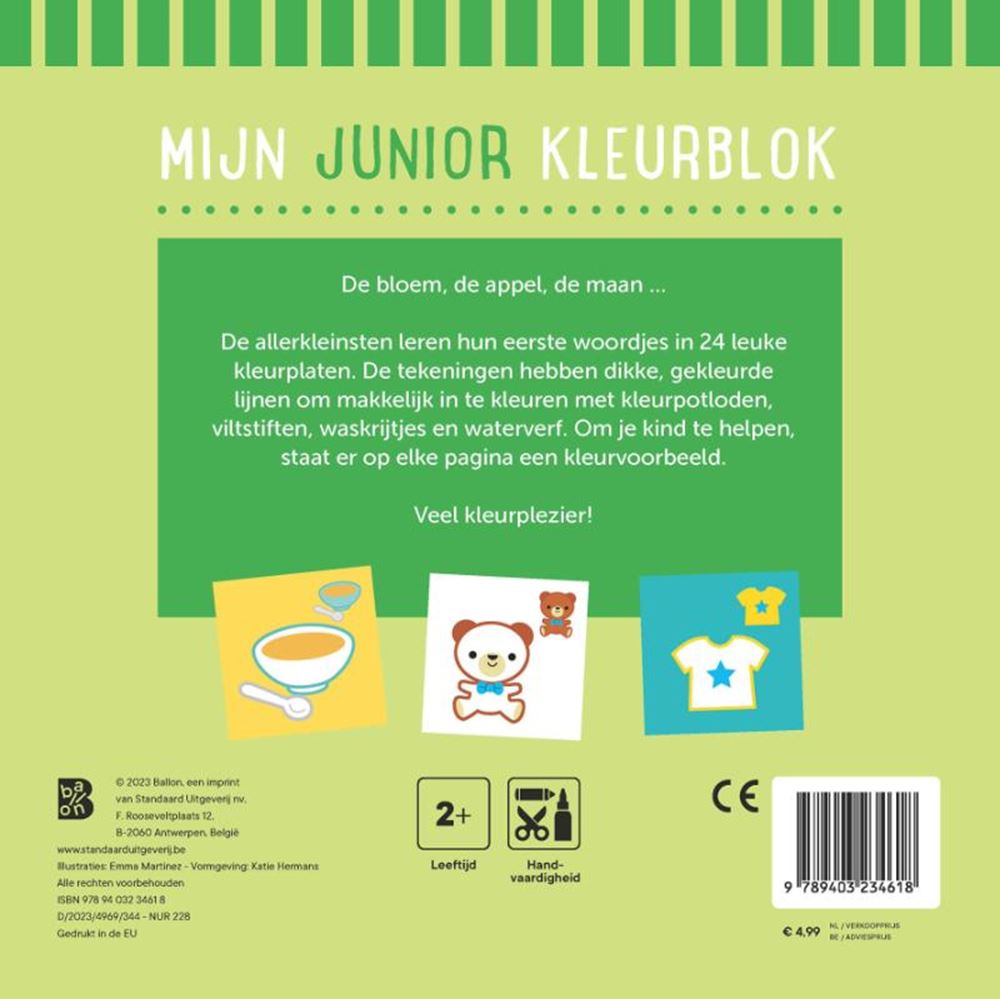 Standard-Publisher, mein Junior-Farbblock – meine ersten Wörter 2+