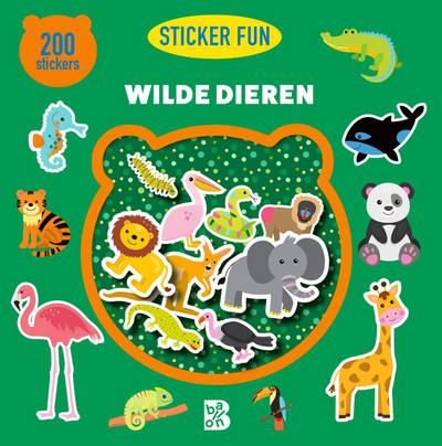 Gewinnt Holland-Wildtier-Aufkleberspaß – 200 abnehmbare Aufkleber