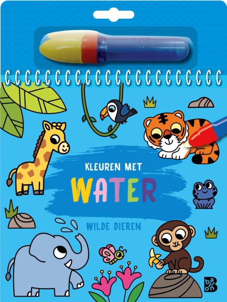Standardverleger zum Färben mit Wasser – wilde Tiere