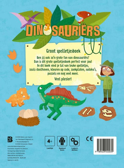 Großes Spielebuch „Dinosaurier“ des Standardverlags